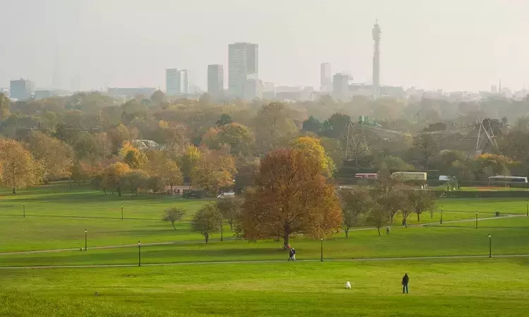 View from the top of Primrose Hill